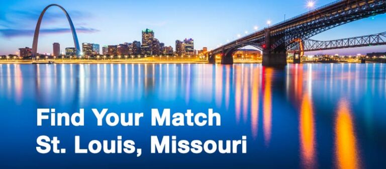 Find Your Match in St. Louis, Missouri